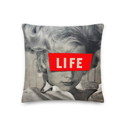 Michelle Thompson - LIFE - Throw Pillow