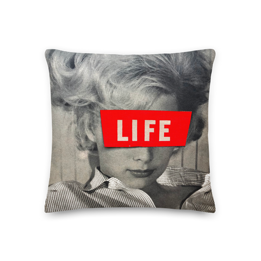 Michelle Thompson - LIFE - Throw Pillow