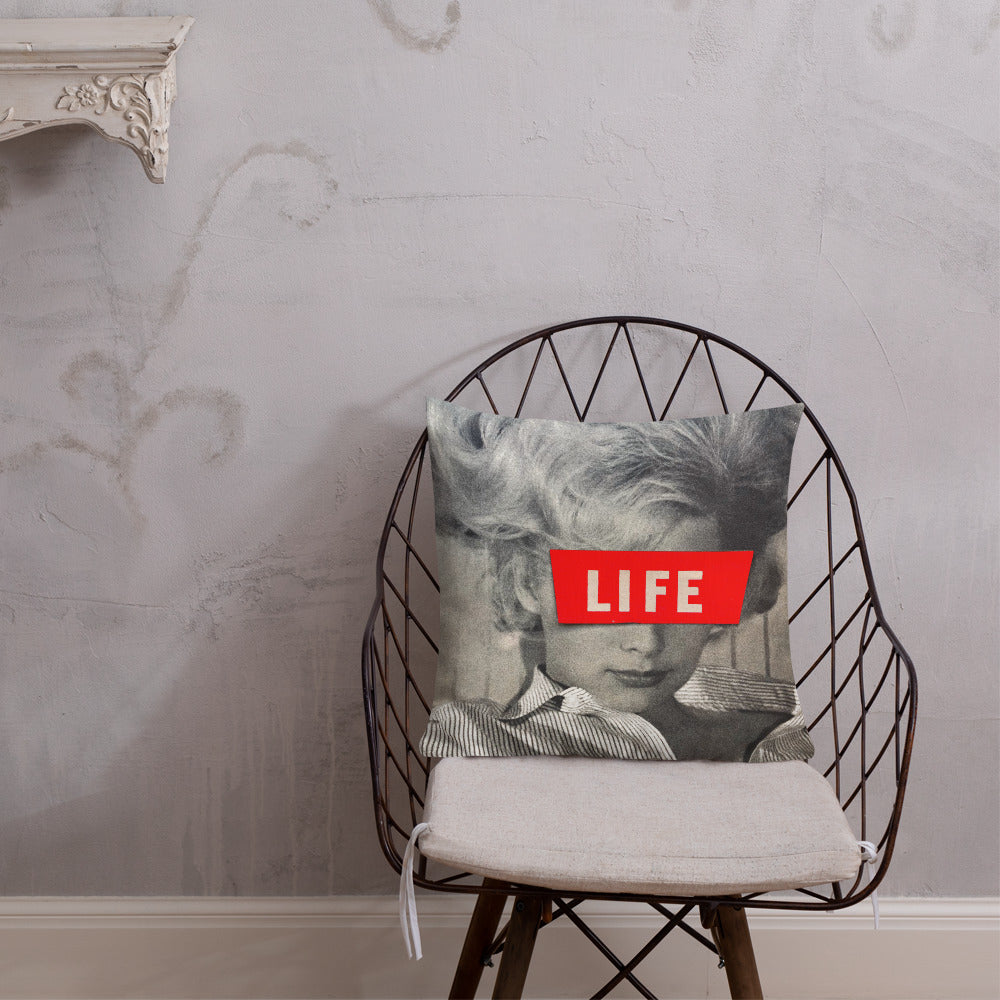 Michelle Thompson - LIFE - Throw Pillow