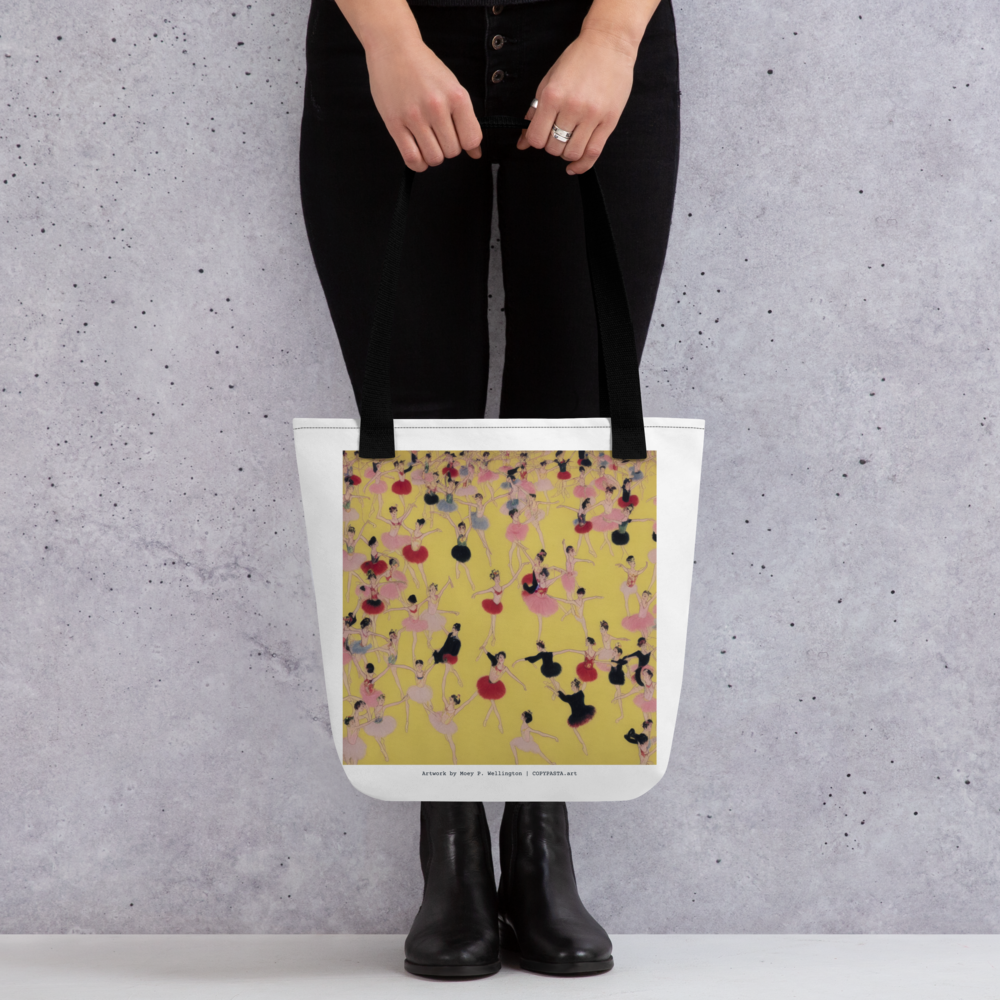 Moey P. Wellington - une danse avec l'algorithme - Designer Tote