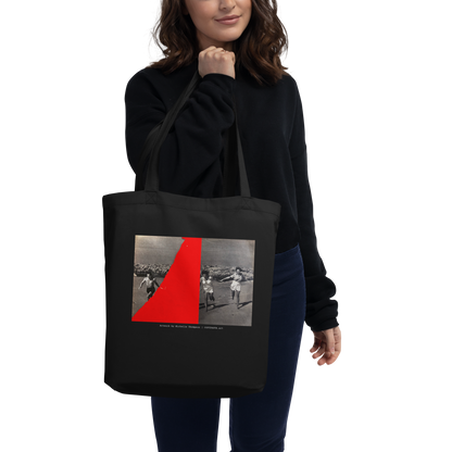 Michelle Thompson - Getting there -  Black Designer Tote